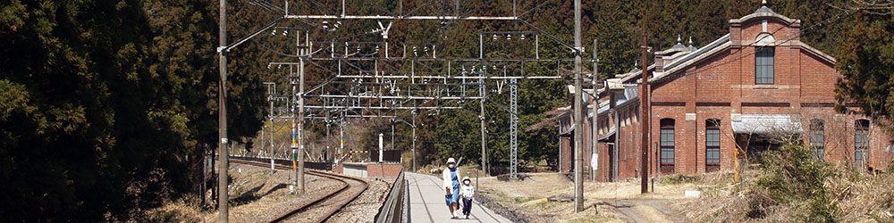アプトの道　丸山変電所前Photoshop