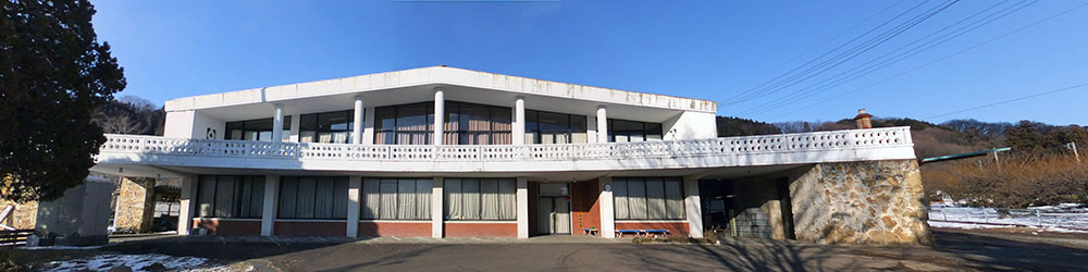 旧松井田町役場正面